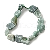 Natural Green Aventurine Gemstone Beads Strands G-S386-C03-3