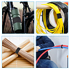 CHGCRAFT 5 Styles Nylon with Polyester Elastic Straps AJEW-CA0004-52-5