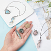 SUNNYCLUE DIY Dragon with Stone Pendant Necklace Making Kit DIY-SC0019-92-3