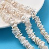 Natural Baroque Keshi Pearl Beads Strands PEAR-P064-14A-01A-1