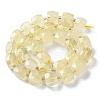 Natural Lemon Quartz Beads Strands G-B065-A10-3