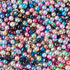 Craftdady 910Pcs 13 Colors Rainbow ABS Plastic Imitation Pearl Beads OACR-CD0001-10-3