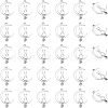 SUPERFINDINGS 150Pcs Tibetan Style Alloy Pendants TIBE-FH0001-16-1