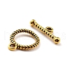 Tibetan Style Toggle Clasps TIBEB-A0701-AG-LF-2