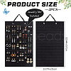Wool Felt Jewelry Earring Organizer Hanging Bags AJEW-WH0419-44A-2