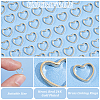 Unicraftale Brass Linking Rings KK-UN0002-96B-5