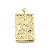 Brass Pendants KK-V011-47G-1