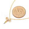 925 Sterling Silver Colorful Cubic Zirconia Constellation Pendant Cable Chain Necklaces for Women STER-R009-01G-01-5