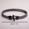 Nylon Cord Bracelets for Men Women WGFB64D-02-2