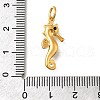 Brass Micro Pave Cubic Zirconia Pendants KK-U061-19A-G-3