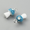 Opaque Resin Pendants RESI-CJC0012-16F-1