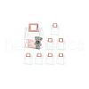 Transparent PVC Gift Bags with Handle DIY-WH0105-18-7
