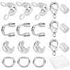 SUNNYCLUE 340Pcs Ending Findings Kits for DIY Jewelry KK-SC0001-88S-1