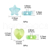 100Pcs 2 Style Eco-Friendly Transparent Acrylic Beads TACR-YW0001-86H-3