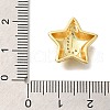 Rack Plating Brass Micro Pave Cubic Zirconia Pendants KK-I722-05G-J-3