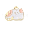 Cute Animal Alloy Enamel Pendants ENAM-U002-03D-KCG-1
