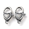 925 Thailand Sterling Silver Lobster Claw Clasps STER-D003-17AS-1