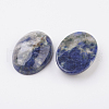 Natural Sodalite Flat Back Cabochons X-G-G741-30x40mm-06-2