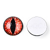 Glass Cabochons GGLA-T004-02O-1