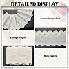 MAYJOYDIY US 5 Yards Cotton Embroidery Hollow Flower Lace Trim SRIB-MA0001-02-5