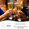 BENECREAT 50Pcs Acrylic Round Sheet Pendants DIY-BC0014-03A-6