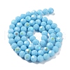 Opaque Glass Beads Strands EGLA-A035-P8mm-L08-2