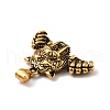 PVD Vacuum Plating 304 Stainless Steel Pendants STAS-E058-20AG-3