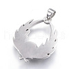 304 Stainless Steel Big Pendants STAS-G126-04-3