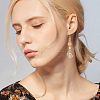  16Pcs 8 Style Rack Plating Brass Micro Pave Clear Cubic Zirconia Pendants KK-NB0001-72-4