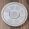 Flat Round DIY Storage Dish Silicone Molds DIY-F148-01-3