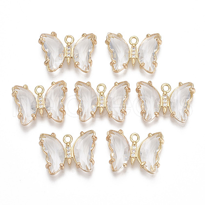 Glass Pendants X-GLAA-T021-24I-1