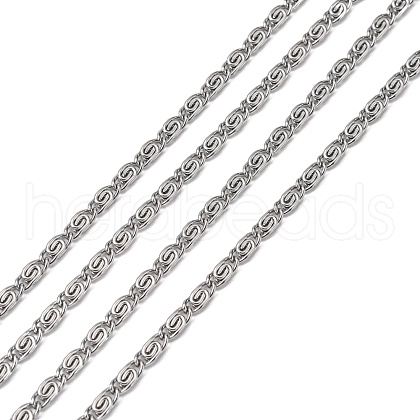304 Stainless Steel Lumachina Chains X-CHS-R009-15-1