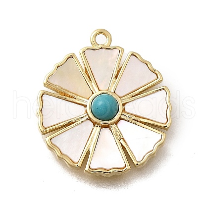Brass Pendants STAS-Q347-17G-1