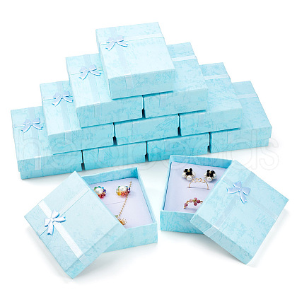 Cardboard Jewelry Set Boxes CON-TAC0006-06B-1