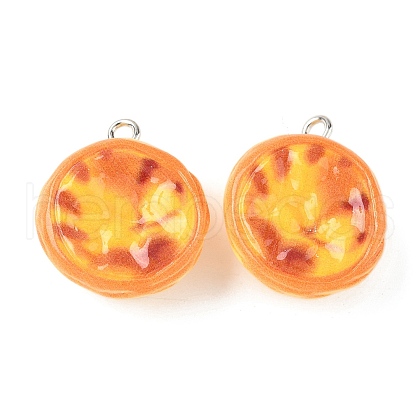 Opaque Resin Pendants RESI-G107-03A-1