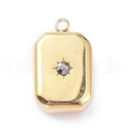 Ion Plating(IP) 304 Stainless Steel Pendants X-STAS-O150-05G-1