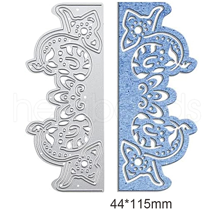 Carbon Steel Cutting Dies Stencils DIY-WH0170-006-1