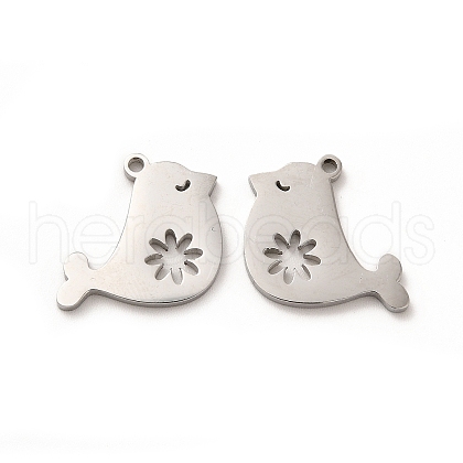 Non-Tarnish 304 Stainless Steel Pendants STAS-M089-34P-1