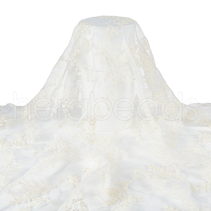 Polyester Organza Fabric DIY-WH0028-11-1