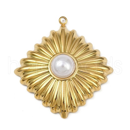 304 Stainless Steel Pendants STAS-B092-14G-1