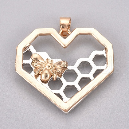 Alloy Pendants X-PALLOY-WH0068-28PG-1