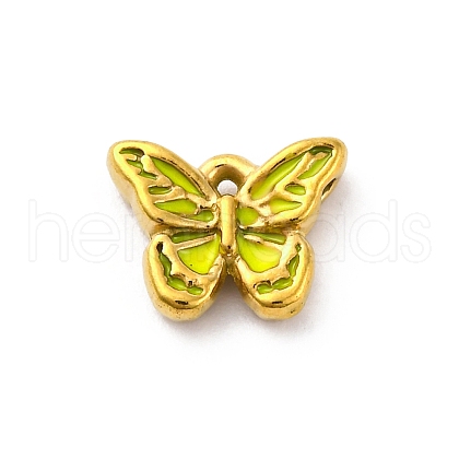 304 Stainless Steel Enamel Pendants STAS-B085-43G-02-1