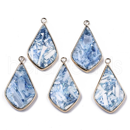 Synthetic Calcite Pendants G-R481-07A-1