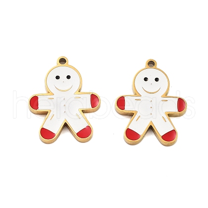 Ion Plating(IP) 304 Stainless Steel Pendants STAS-S140-01B-1