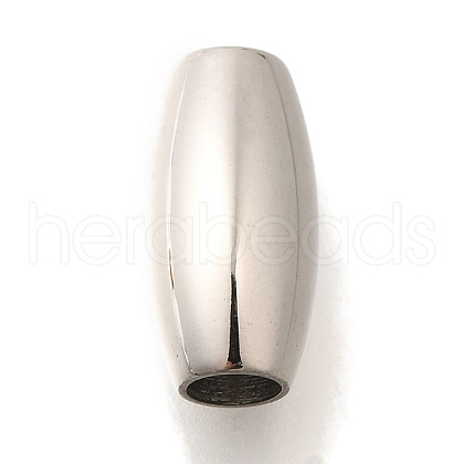 304 Stainless Steel European Beads STAS-G350-01E-P-1