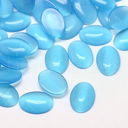Cat Eye Cabochons CE-J005-13x18mm-28-1