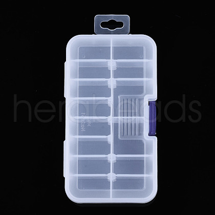 Rectangle Polypropylene(PP) Bead Storage Container CON-N011-009-1