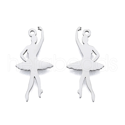 Non-Tarnish 201 Stainless Steel Pendant STAS-B027-01P-1