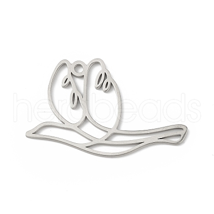 Non-Tarnish 304 Stainless Steel Pendants STAS-K250-08P-1