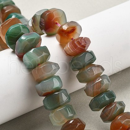 Natural Agate Bead Strands G-K392-A04-1
